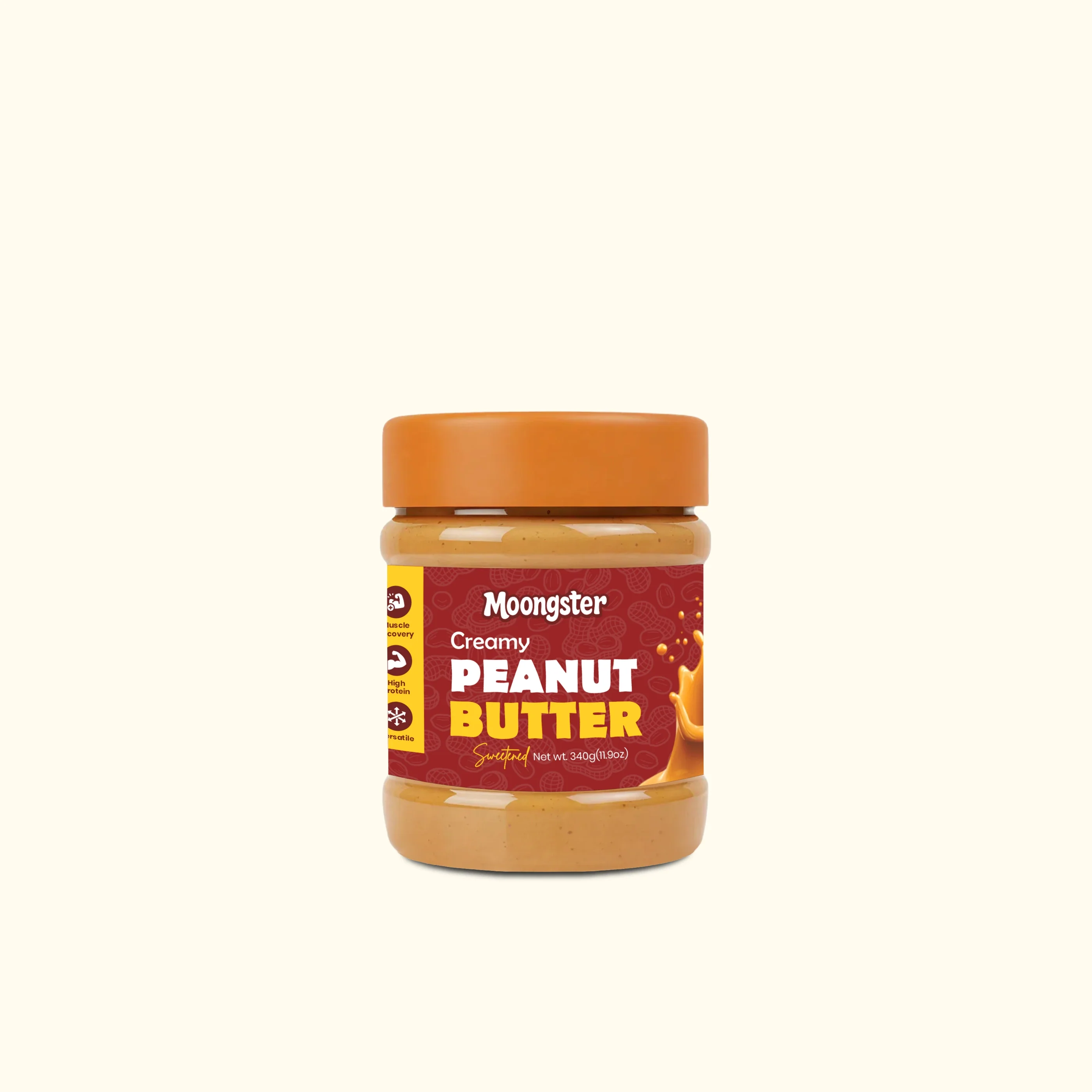 gold peanut butter 340g bottle pack