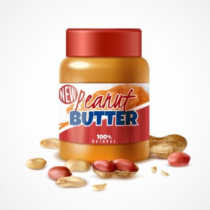 A bottle of peanut butter 2kg
