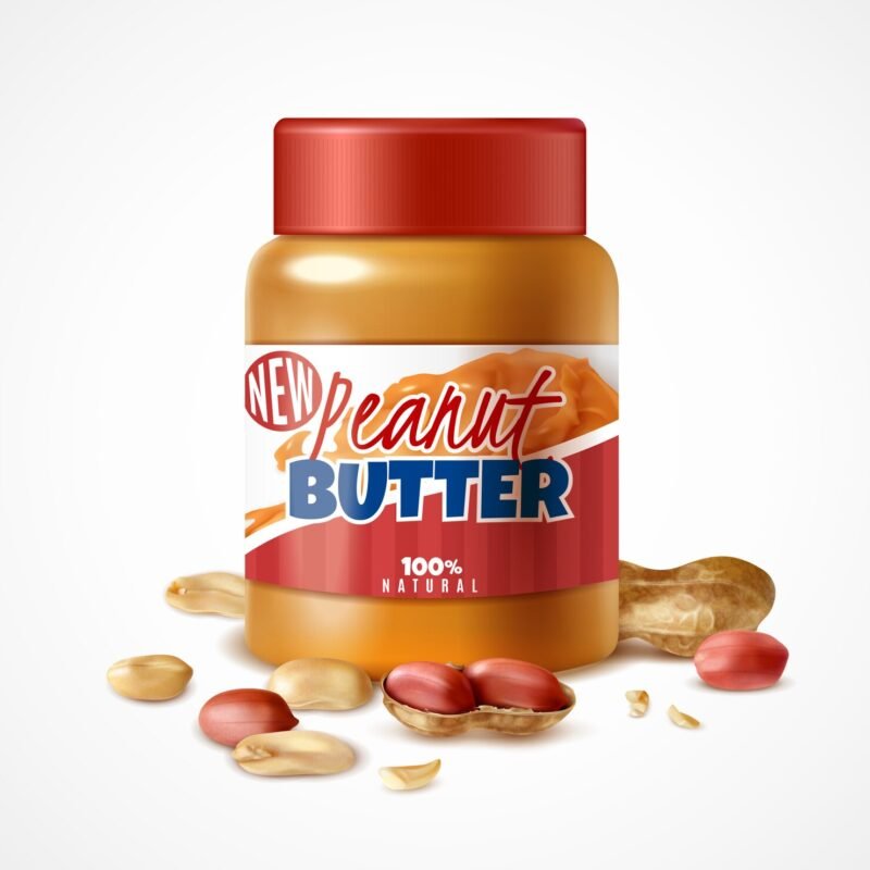 A bottle of peanut butter 2kg